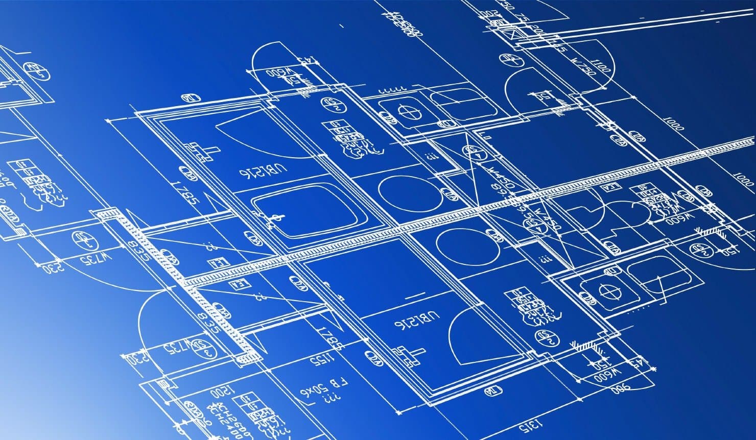Architectural blueprint — starting from an optimized floor plan, the Inside Out path