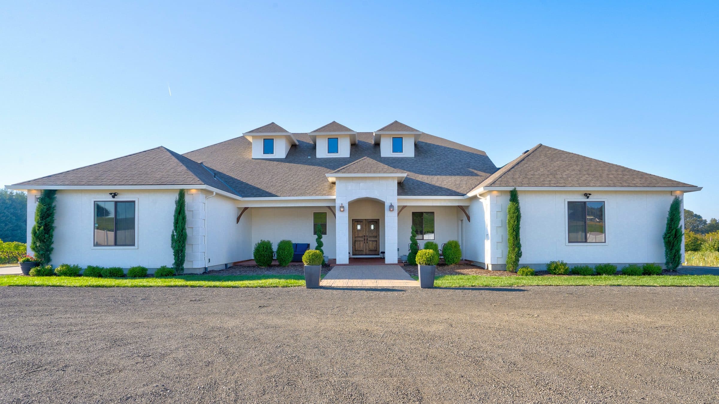 Custom design-build home completed by Creekside Homes in Oregon