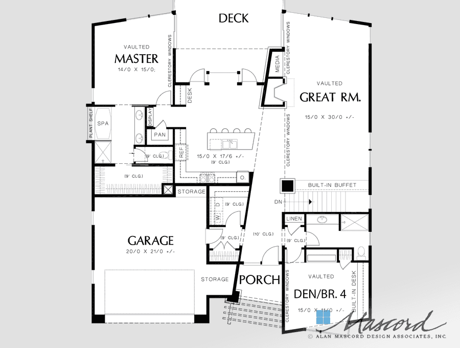 Malheur floor plan