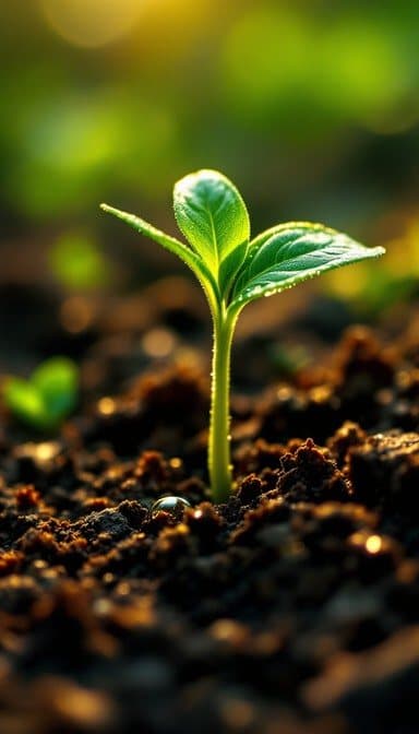 A seedling breaking ground — design and build, together from the very beginning