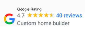 A 4.7 Star Rating from 40 Google Reviews